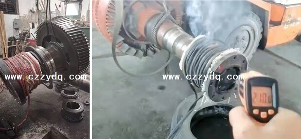 联轴器加热拆卸 联轴器加热拆卸